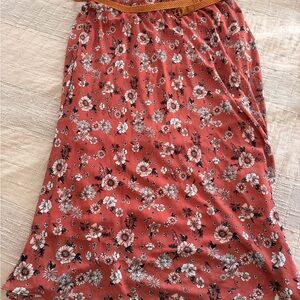 Floral Print Women's Skirt